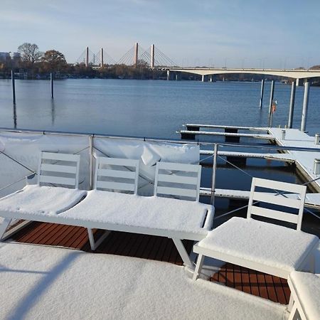 Houseboat Water King Apartament Plywajacy Dom Na Wodzie, 7 Os Wrocław Exterior foto