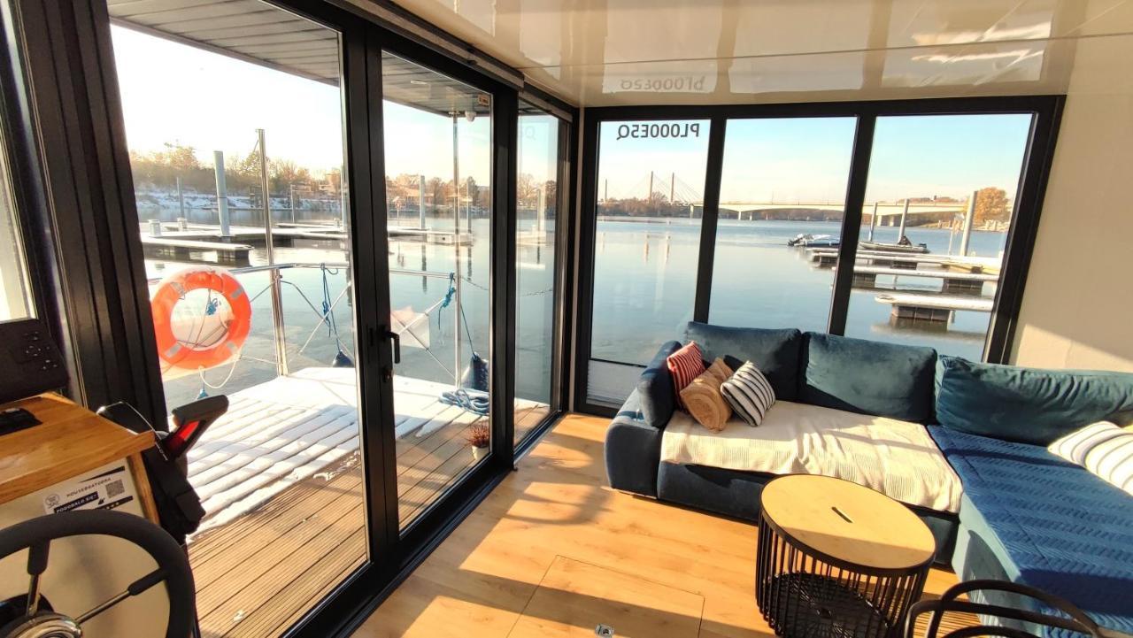 Houseboat Water King Apartament Plywajacy Dom Na Wodzie, 7 Os Wrocław Exterior foto