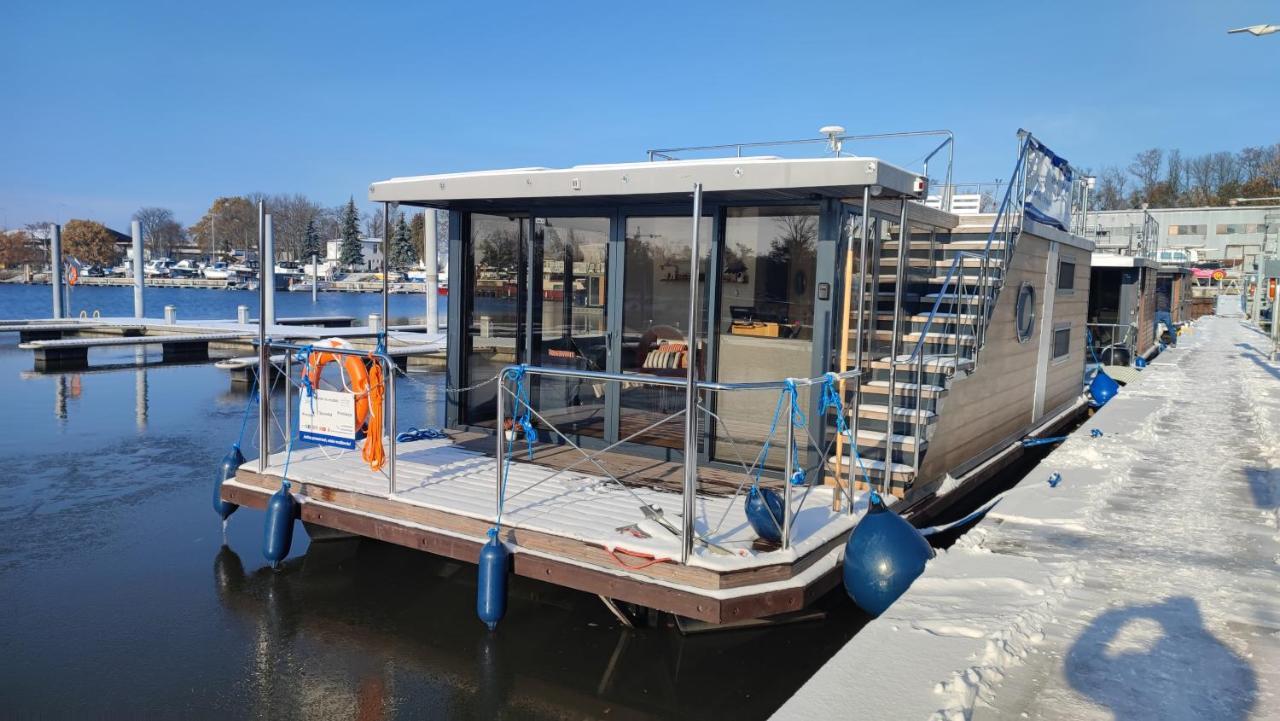 Houseboat Water King Apartament Plywajacy Dom Na Wodzie, 7 Os Wrocław Exterior foto